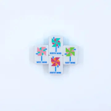 Prism Pink Mahjong Tiles