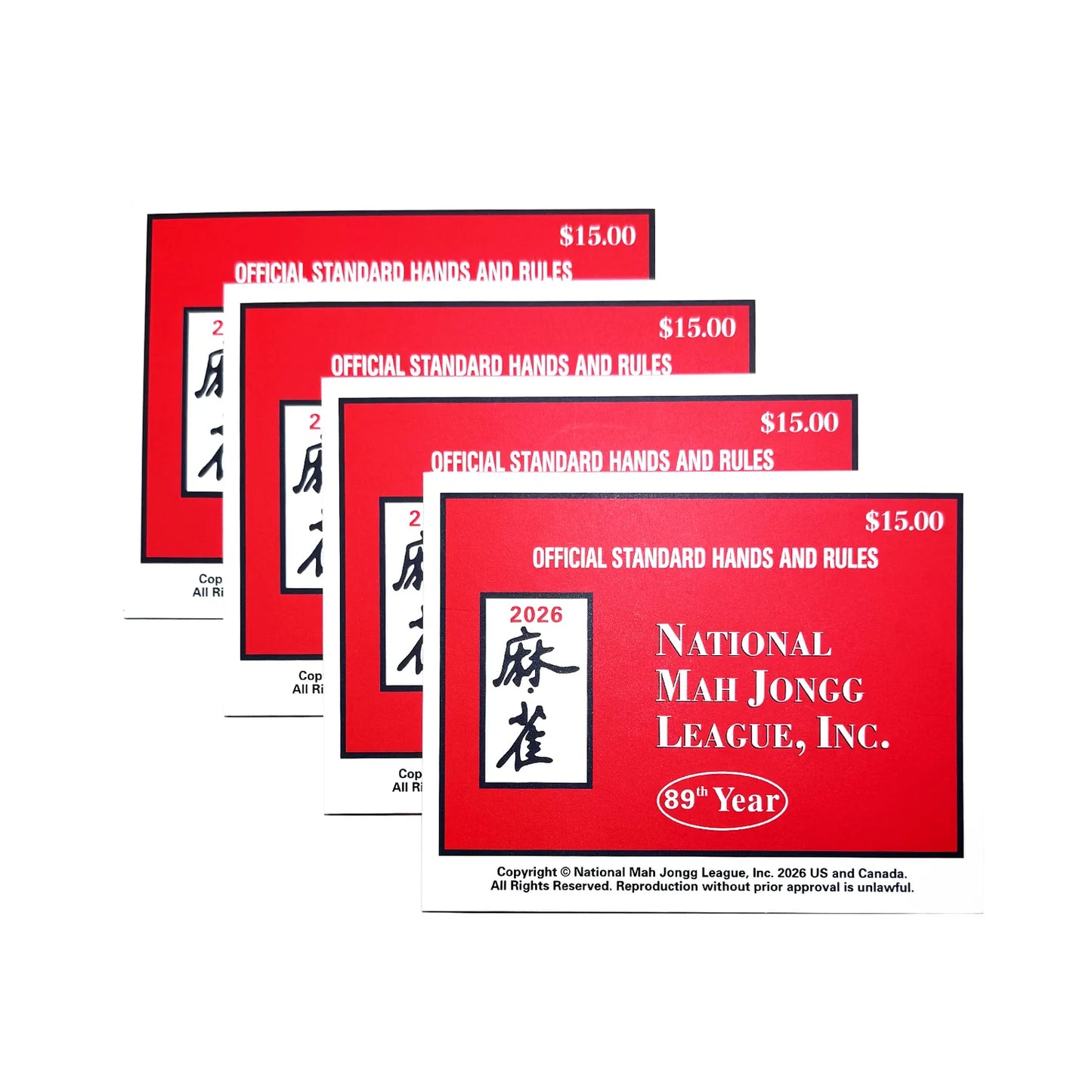 2026 NMJL Card - Large