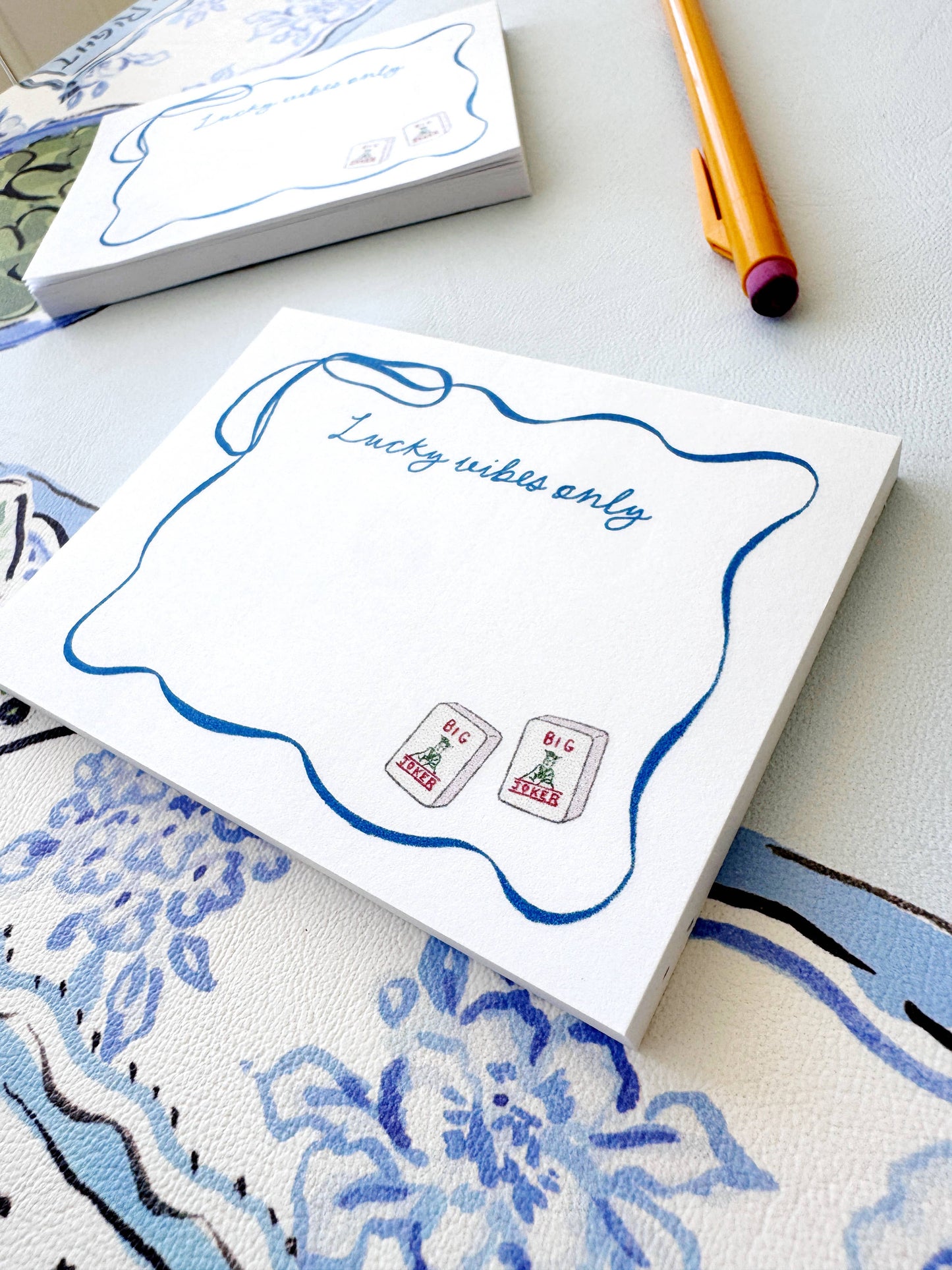 Mahjong Lucky Vibes Sticky Notes