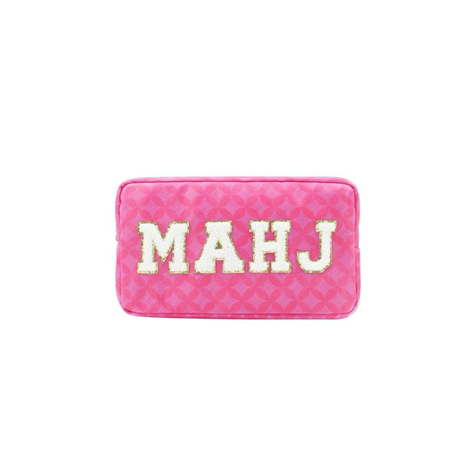 Nylon Mahjong Storage Bag - Pink