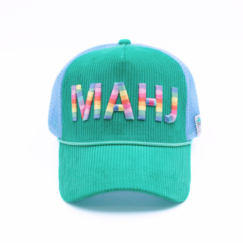 Corduroy Trucker Hat | Green