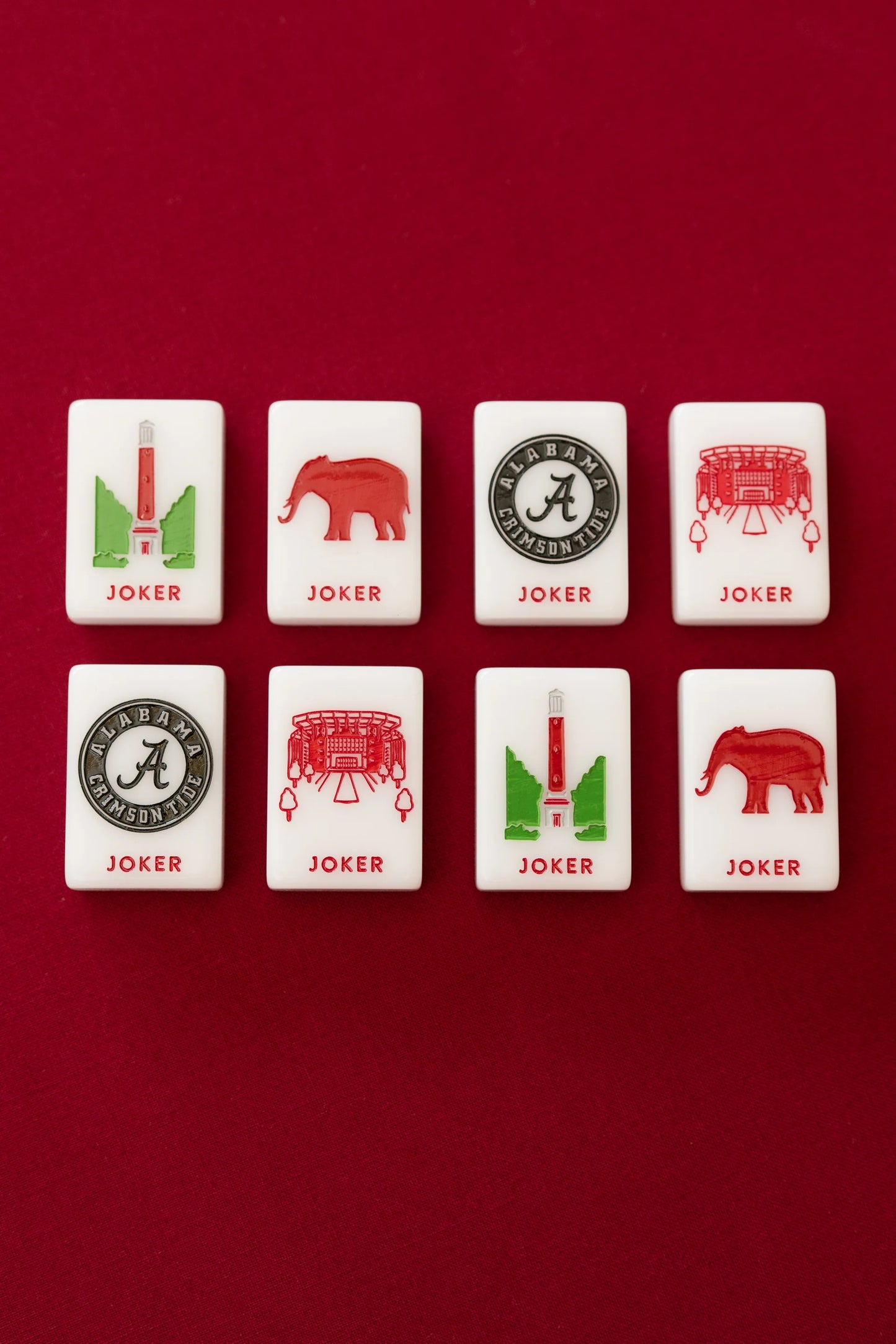University of Alabama® Mahjong Tiles - PRE ORDER