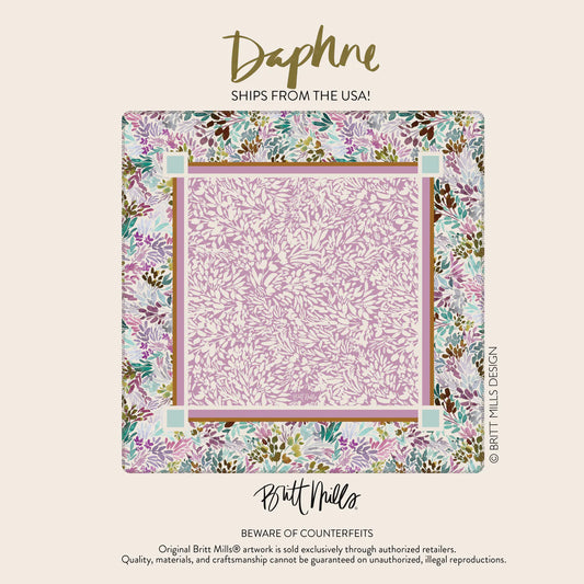 Britt Mills Neoprene Mahjong Mat - Daphne - PRE ORDER
