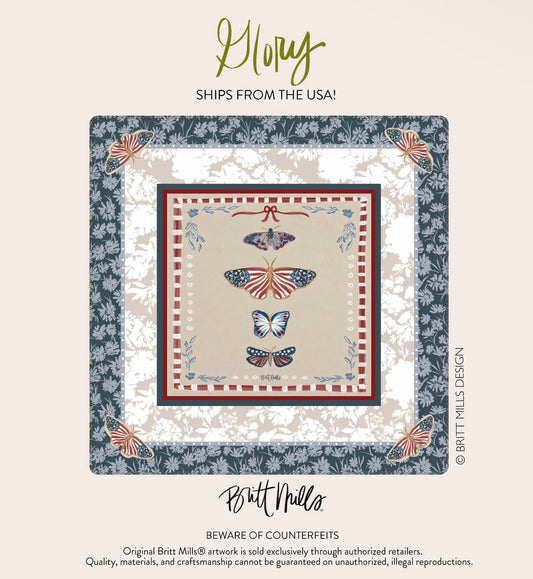 Britt Mills Neoprene Mahjong Mat - Glory - PRE ORDER