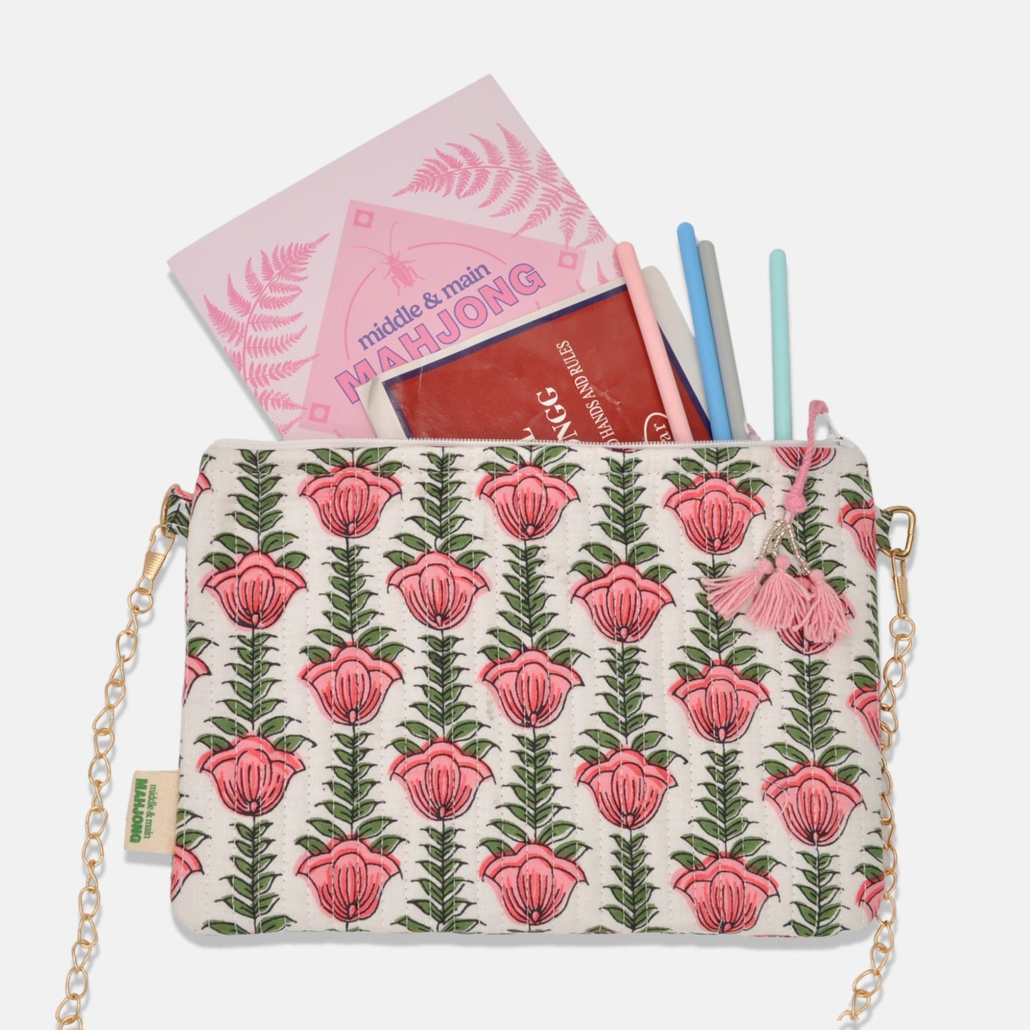 Floral Card Pouch