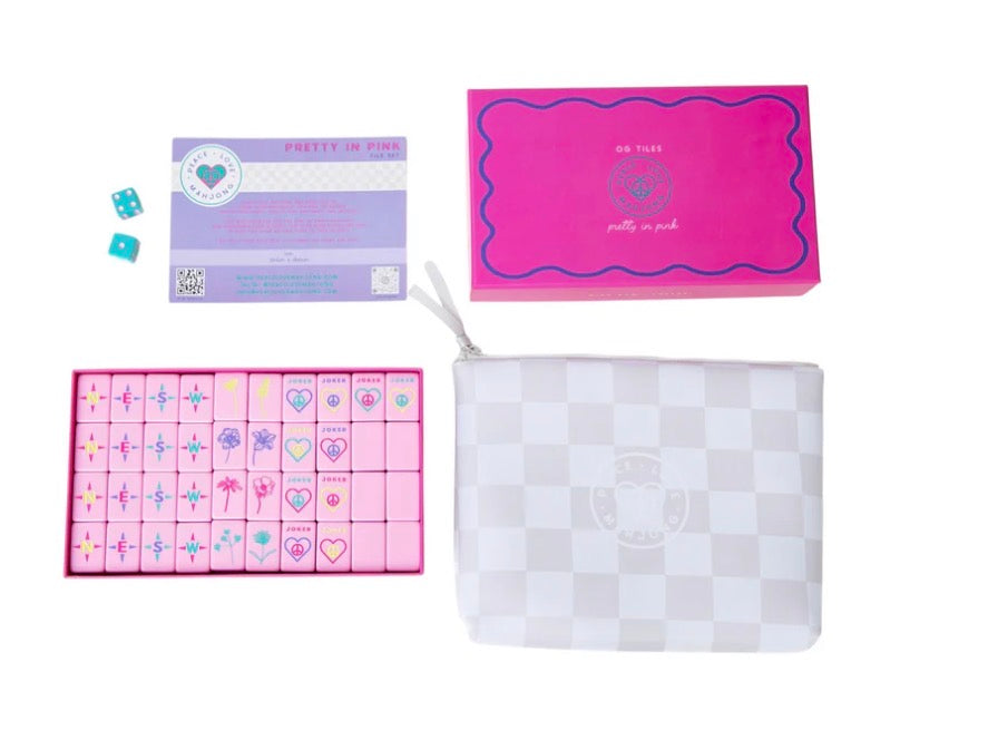 OG Pretty in Pink Mahj Tiles