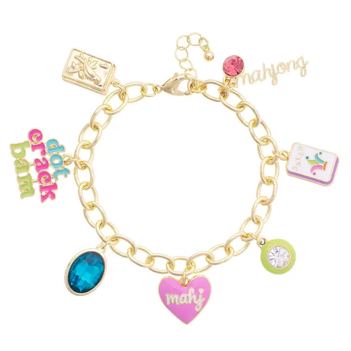 Mahjong Charm Bracelet