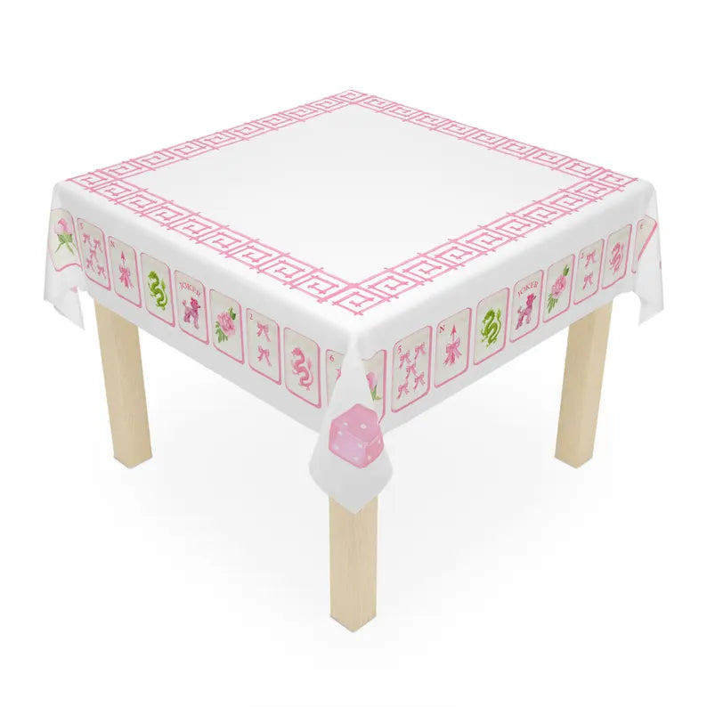 Mahjong Tile Tablecloth
