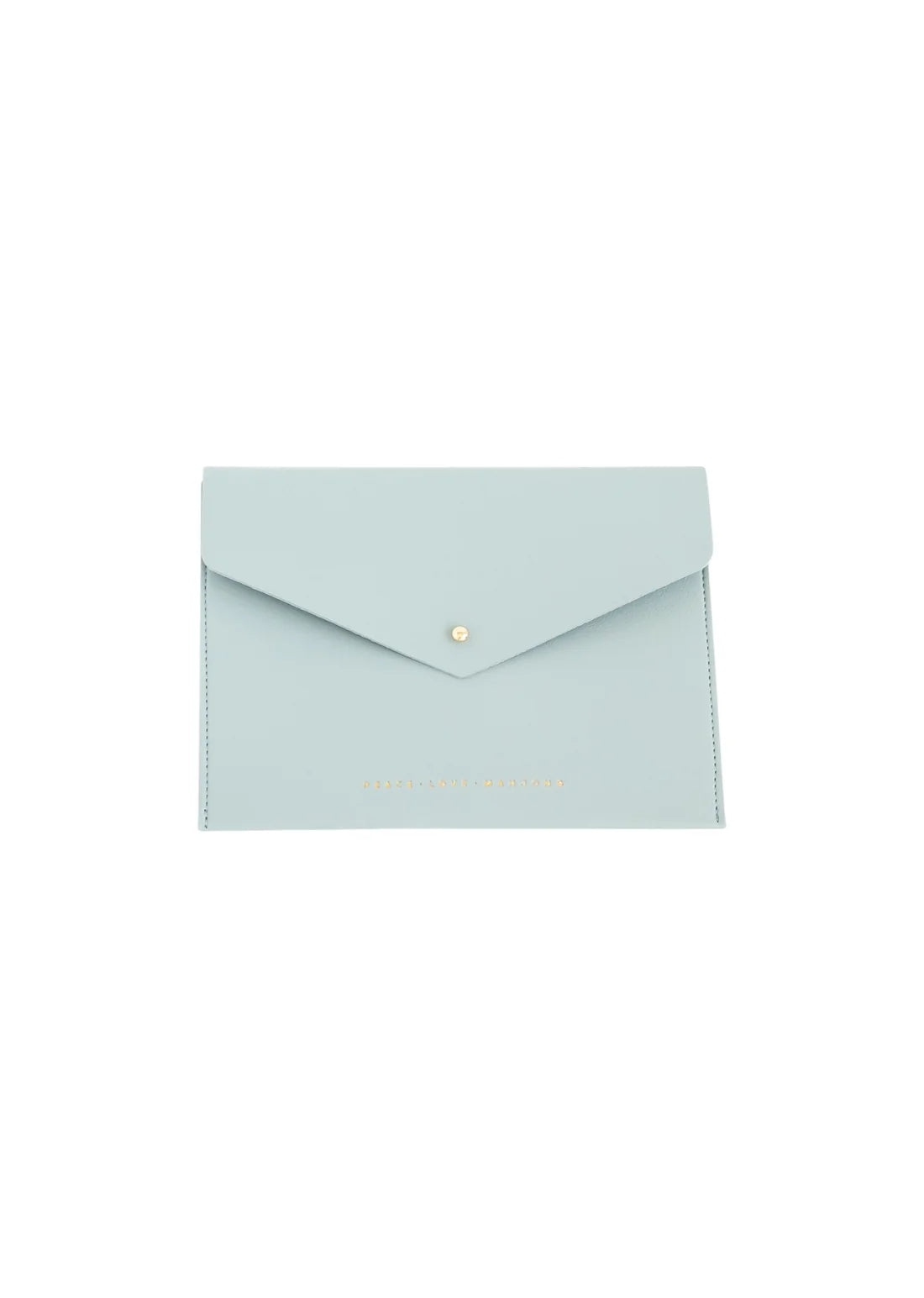 Card Clutch: Serenity Blue - Large Size