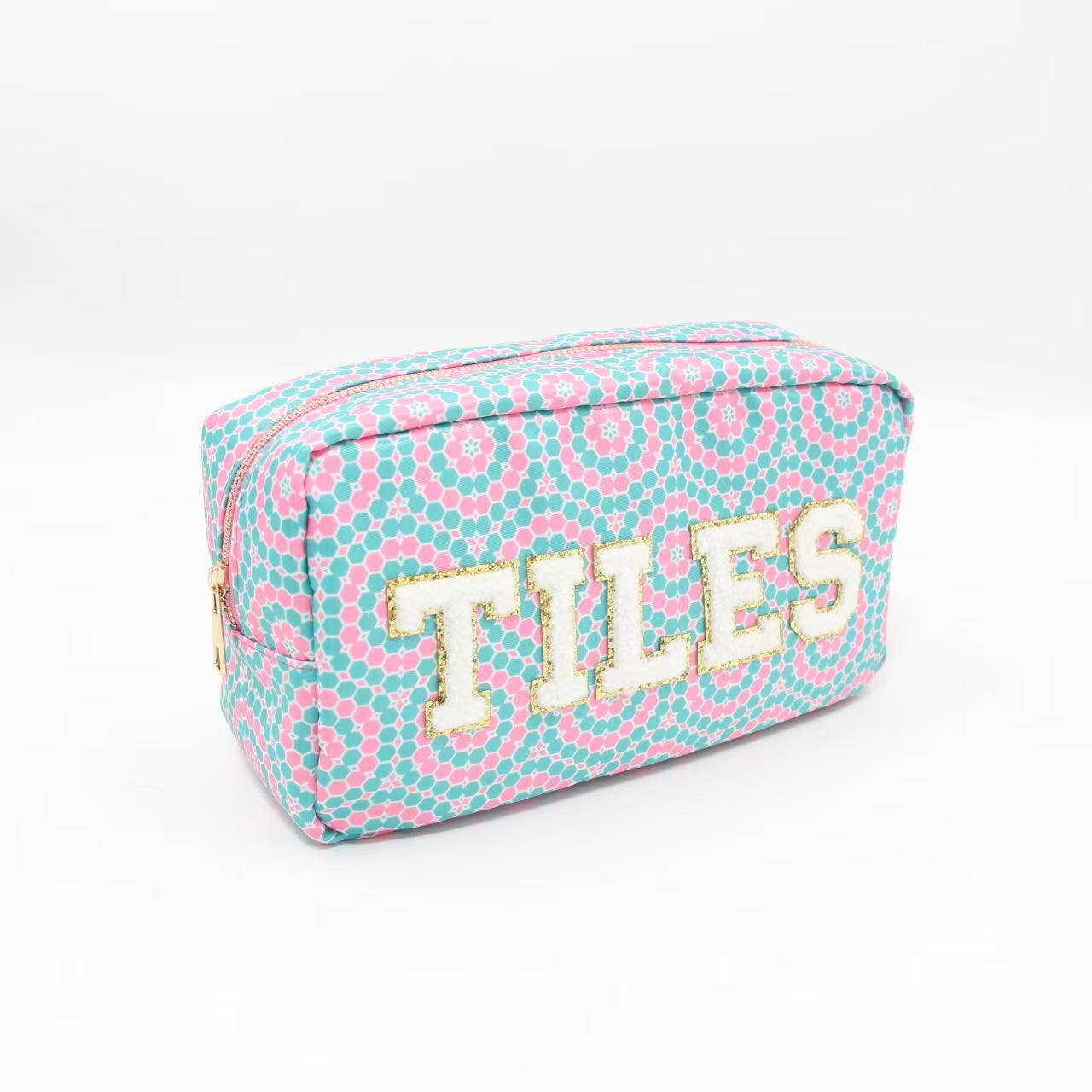 Nylon Mahjong Storage Bag - Blue