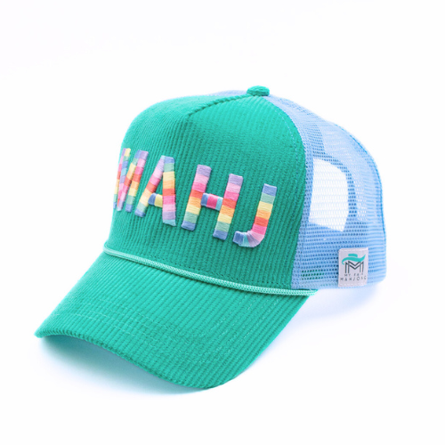 Corduroy Trucker Hat | Green