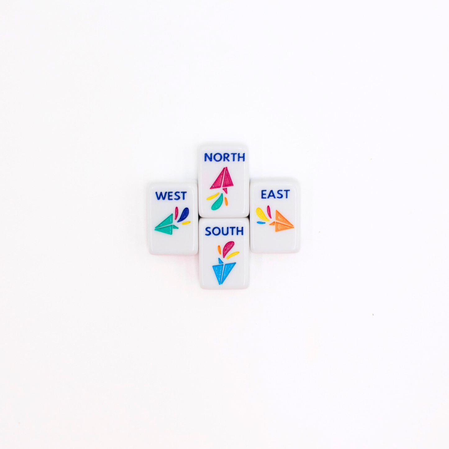 MINI TRAVEL MAHJONG  |  Anywhere Series  |  White