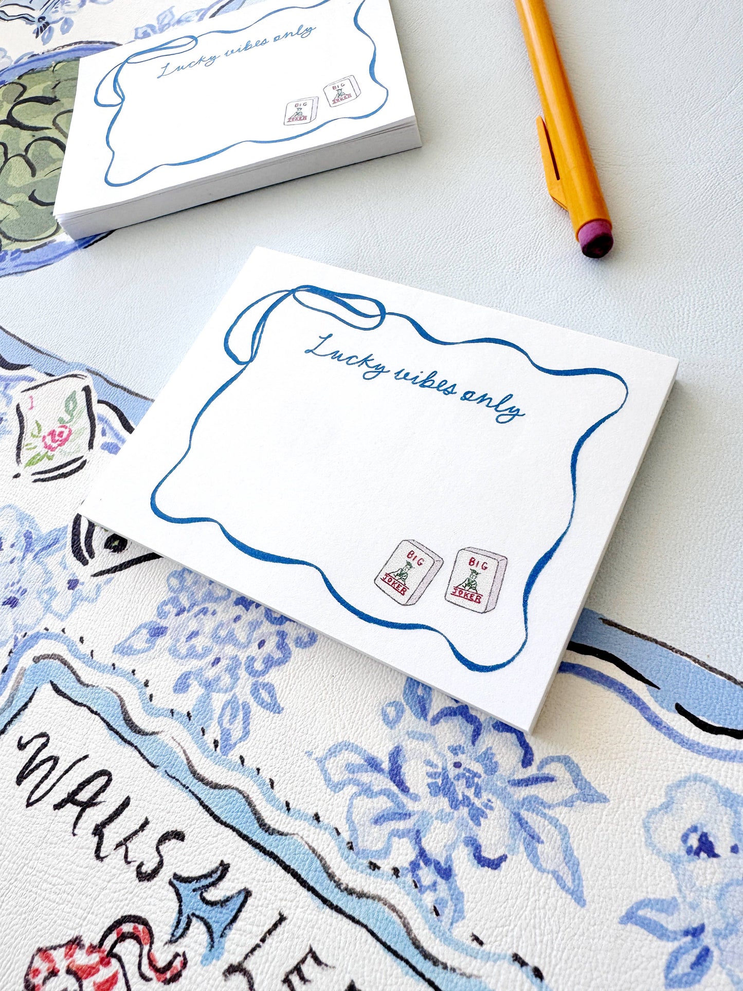 Mahjong Lucky Vibes Sticky Notes