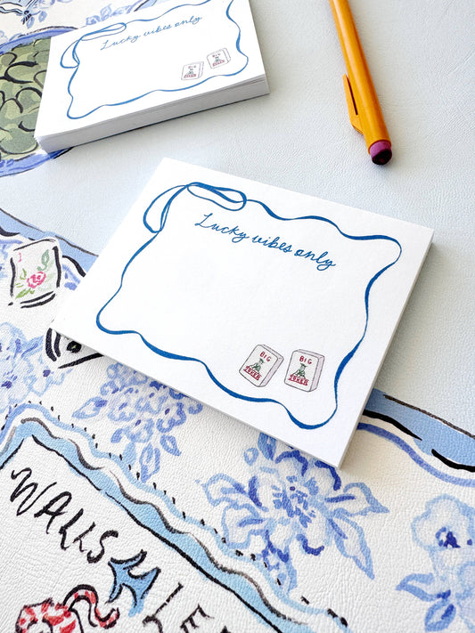 Mahjong Lucky Vibes Sticky Notes