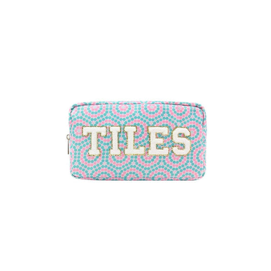 Nylon Mahjong Storage Bag - Blue