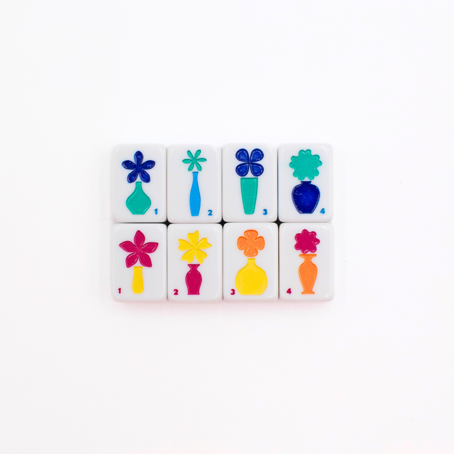 MINI TRAVEL MAHJONG  |  Anywhere Series  |  White