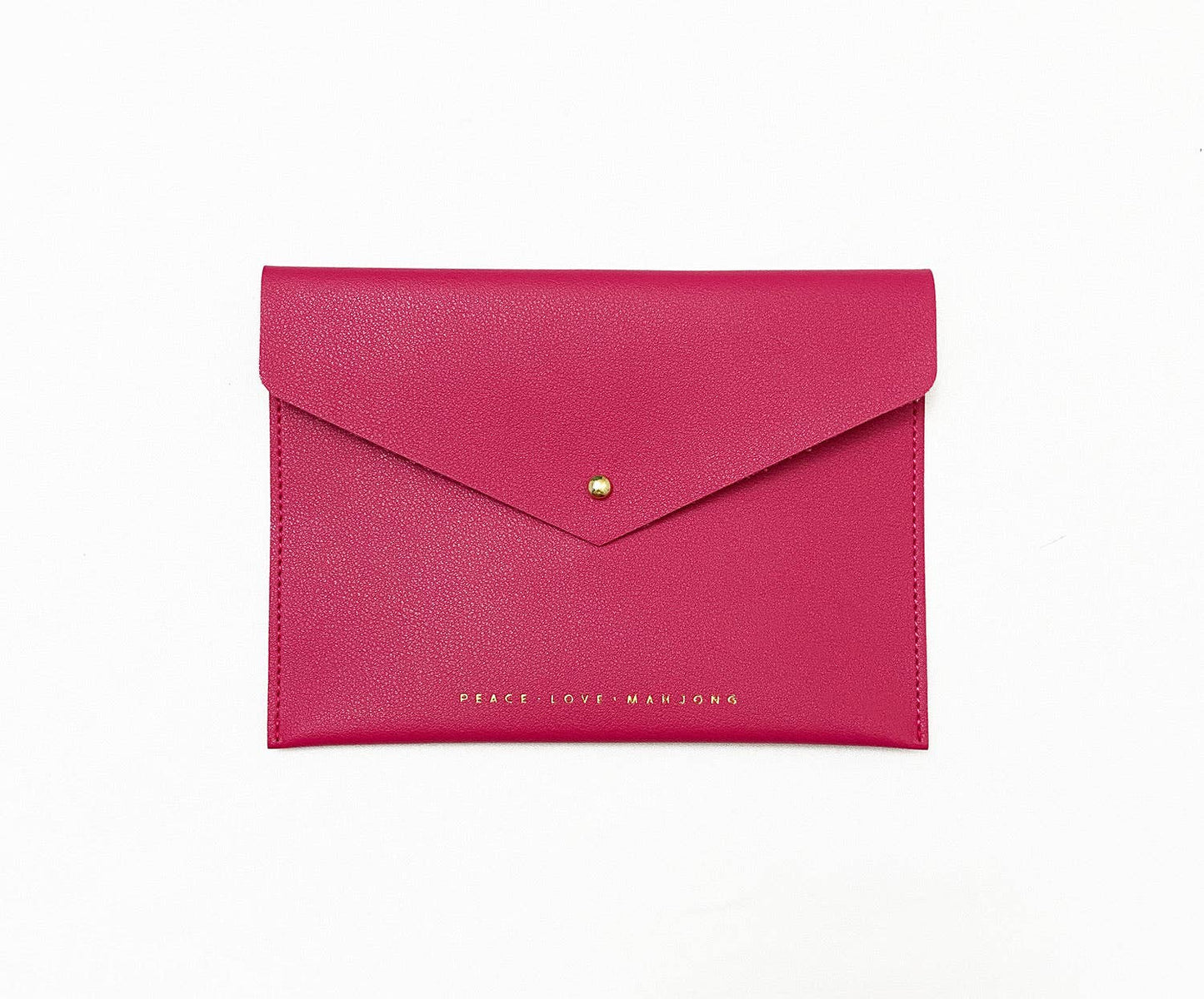 Card Clutch: Magenta - Large Size