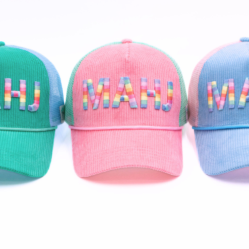 Corduroy Trucker Hat | Blue