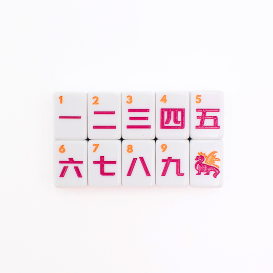 MINI TRAVEL MAHJONG  |  Anywhere Series  |  White