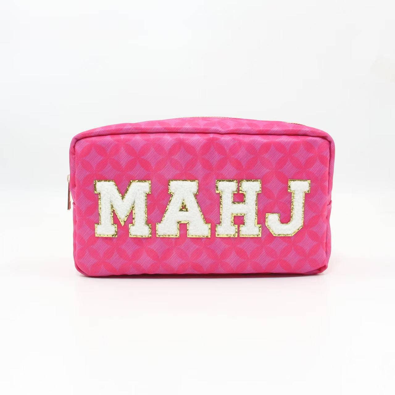 Nylon Mahjong Storage Bag - Pink