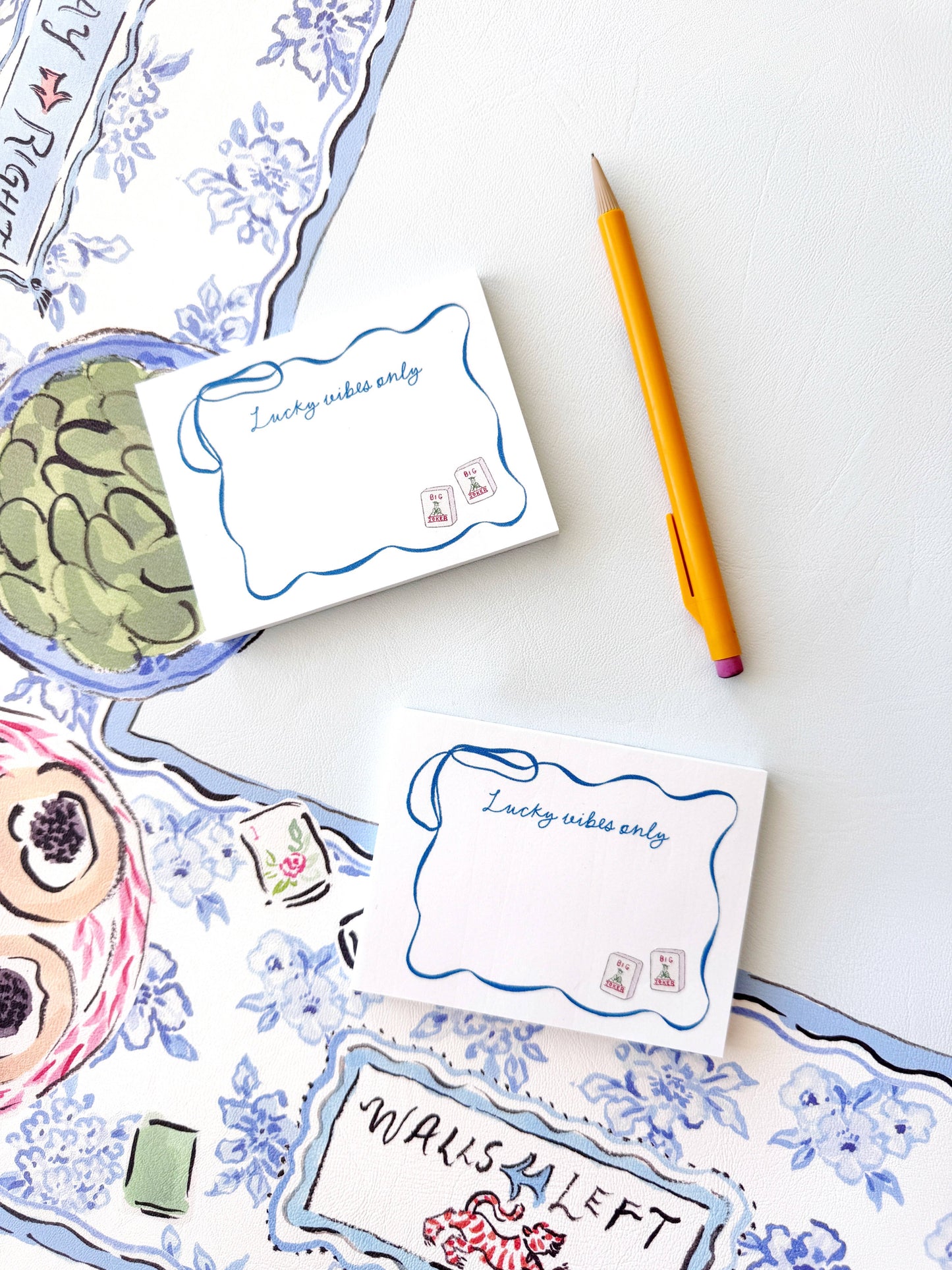 Mahjong Lucky Vibes Sticky Notes